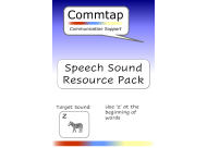 Speech Sound Pack - Use 'z' at the beginning of words