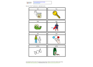 Picture cards - k and t word initial minimal pairs