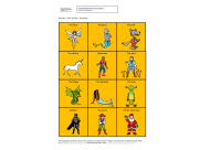 Who pictures - Characters/fairy tale - with Colourful Semantics coding