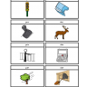 Picture cards - g and d word initial minimal pairs 