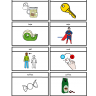 Picture cards - k and t word initial minimal pairs