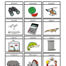 Four Syllable Words Picture Cards