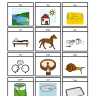 Vowels - words containing 'ay' sounds- picture cards