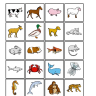 Subcategory - animals - picture cards