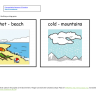 hot cold clothing sorting game