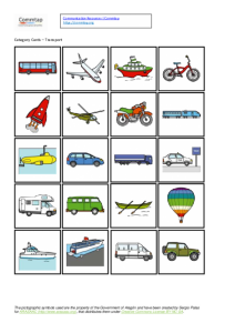 Category cards - Transport