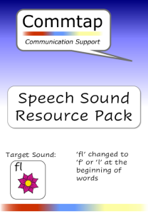 Speech Sound Pack use 'fl' instead of 'f' or 'l'